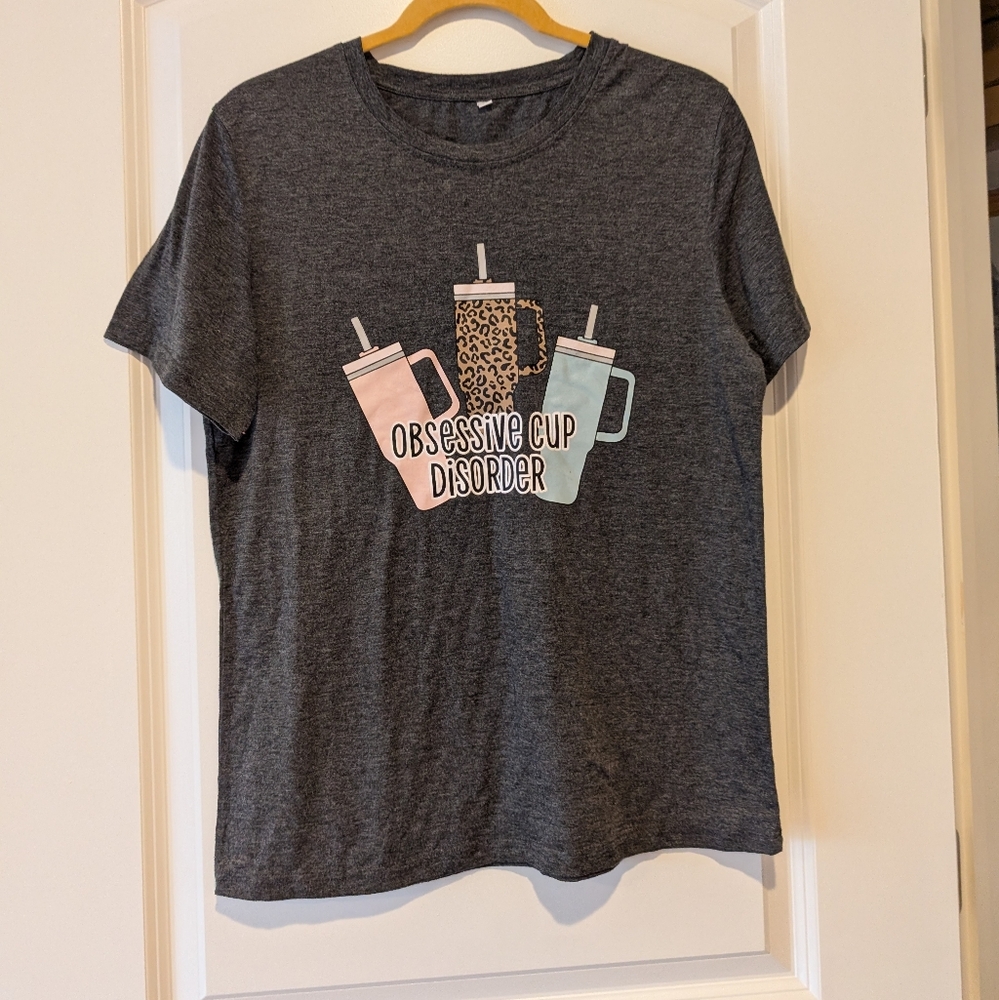 "Obsessive Cup Disorder" Stanley Cup Women's T Shirt
